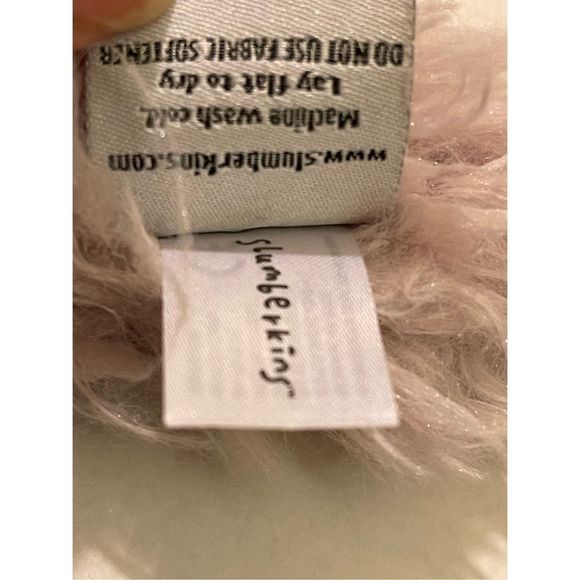 Slumberkins Luvey Blush Fox Soft Floppy Baby Secruity Blanket - Picture 7 of 9